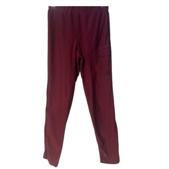 Piper Tights by SmartPak Red Pull On Equestrian Leggings Grip For Saddle Sz Lg - Picture 1 of 10